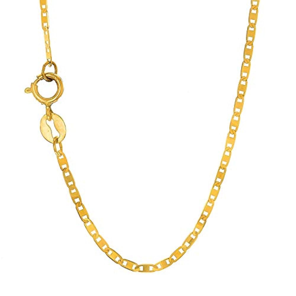 ま*ん様 10K GOLD NECLACE 20インチ 2mm Amazon.com: JewelStop 10k Solid Yellow Gold 1.2 mm Mariner